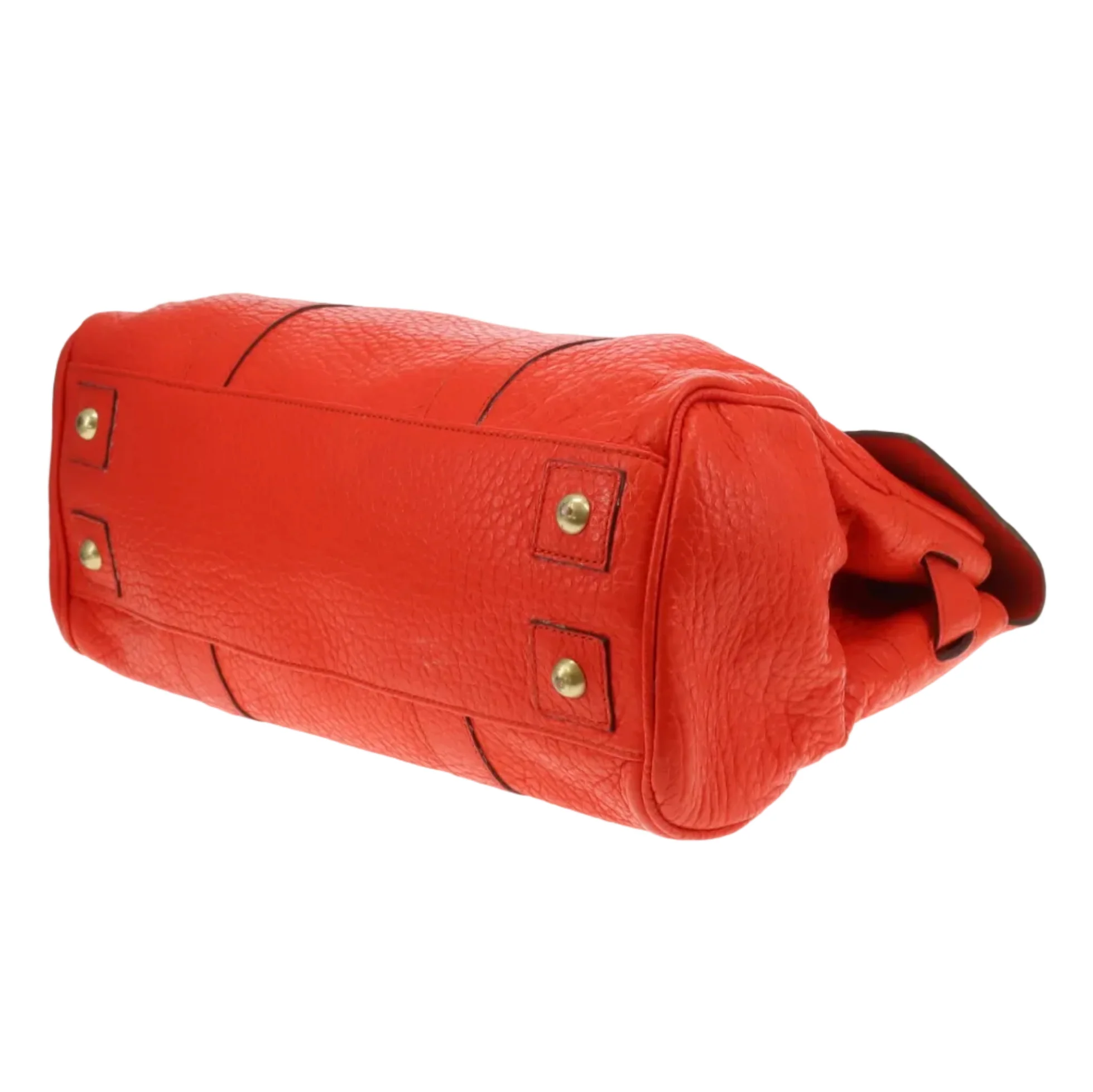 Mulberry Bayswater Red Shiny Grained Leather - Image 9