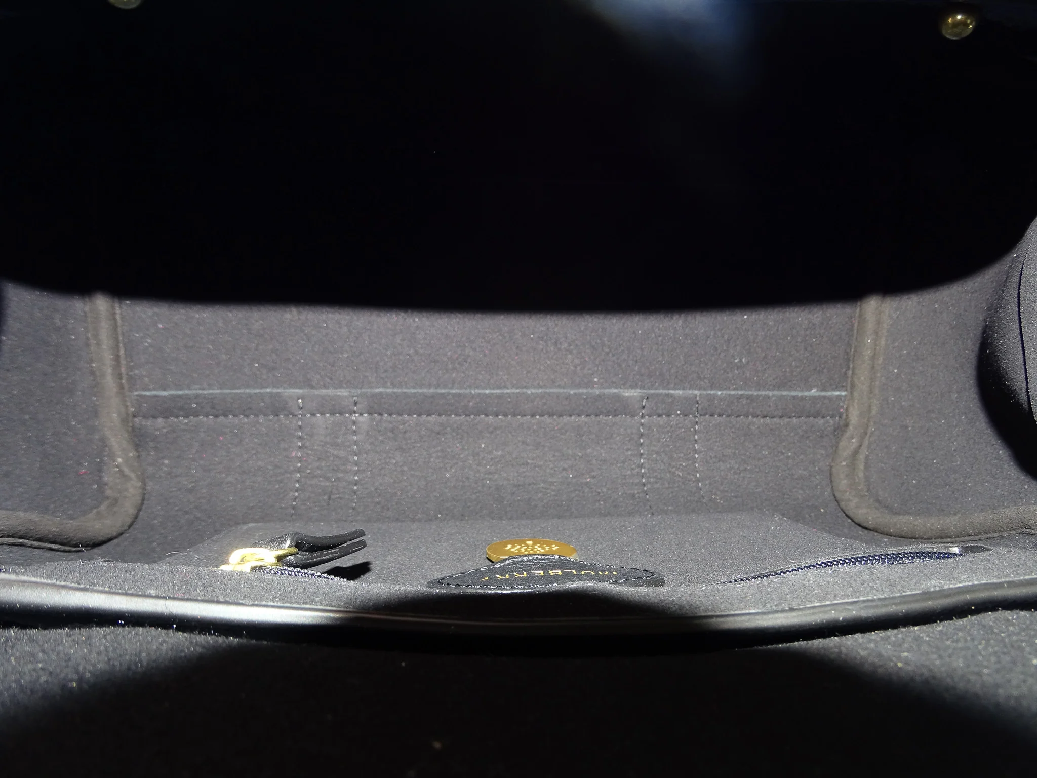 Mulberry Bayswater Satchel Small Black Small Classic Grain - Image 14