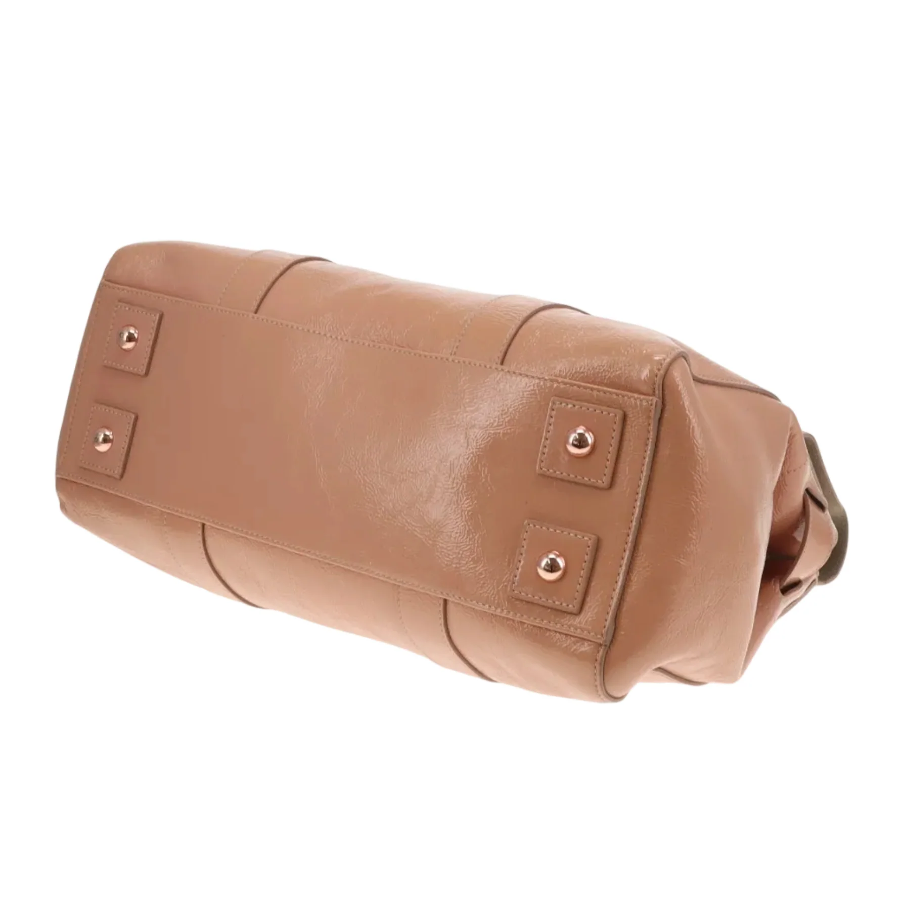 Mulberry Bayswater Wrinkled Patent Plaster With Rose Gold Hardware - Image 9