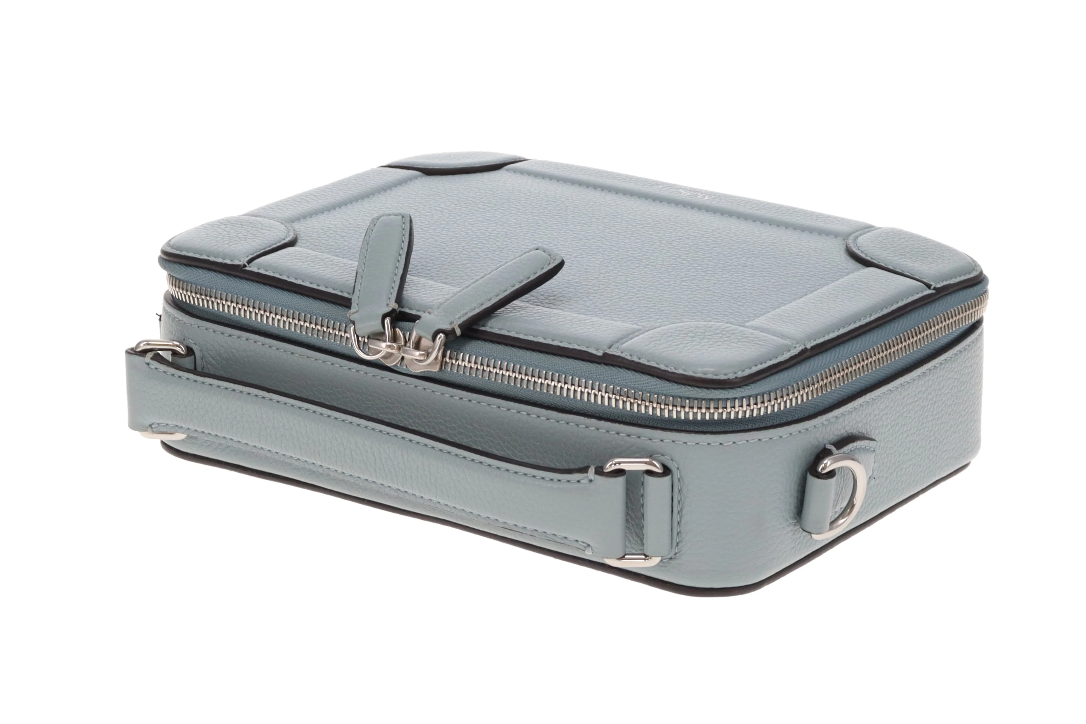 Mulberry Belgrave Crossbody Bag In Light Blue - Image 13