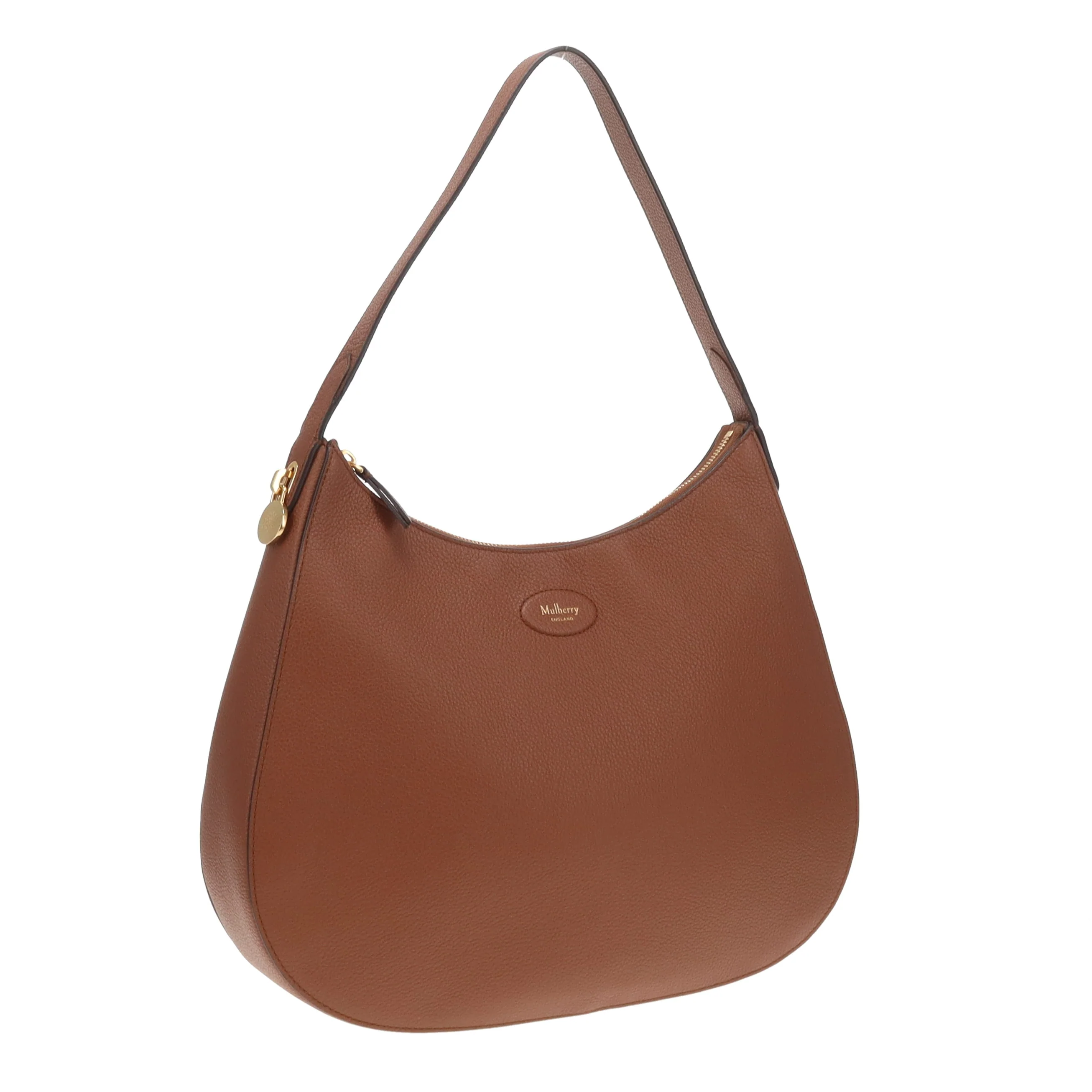 Mulberry Elm Large Shoulder Bag Oak Classic Grain GHW - Image 3