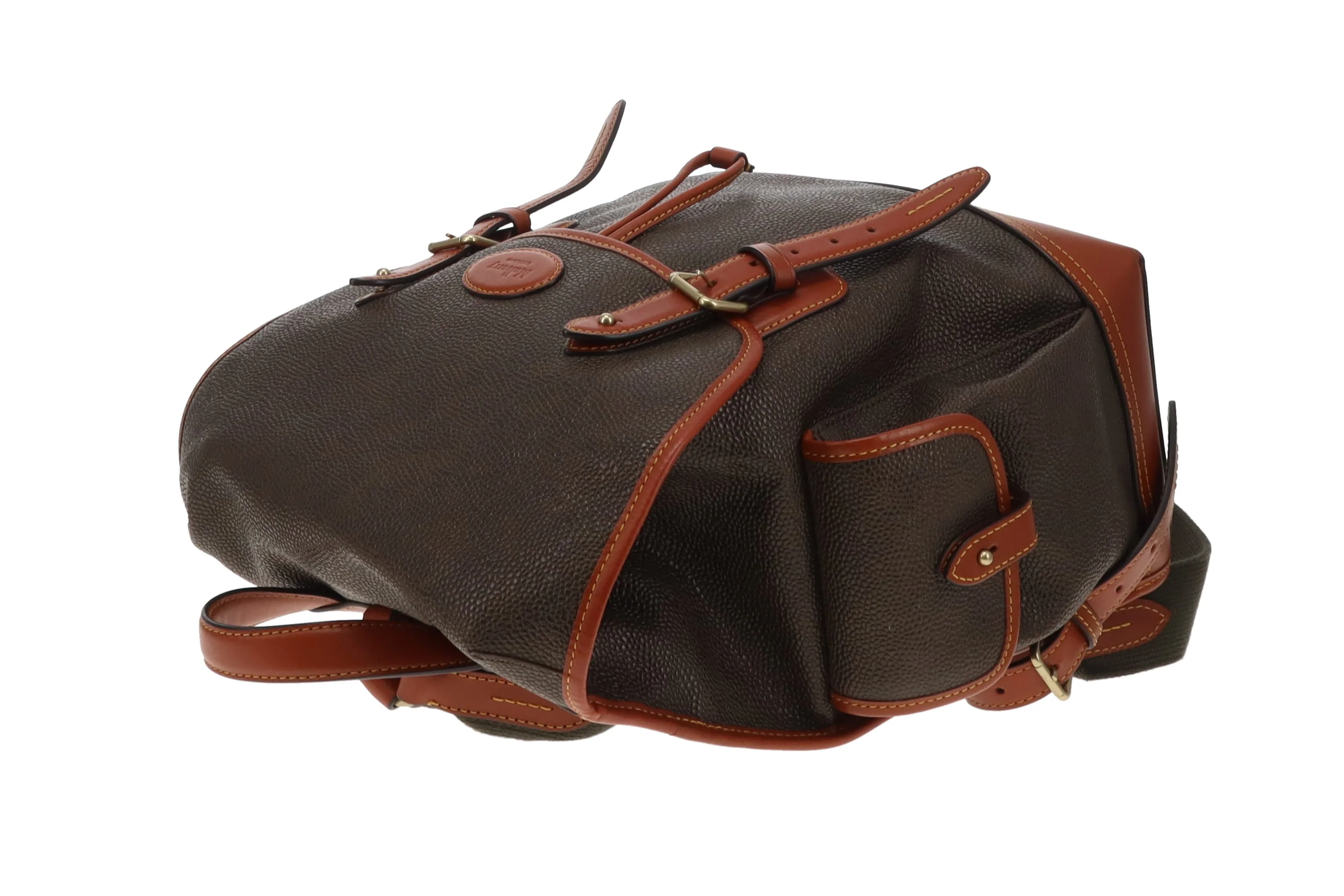 Mulberry Heritage Backpack Scotch Grain Mole and Cognac - Image 11