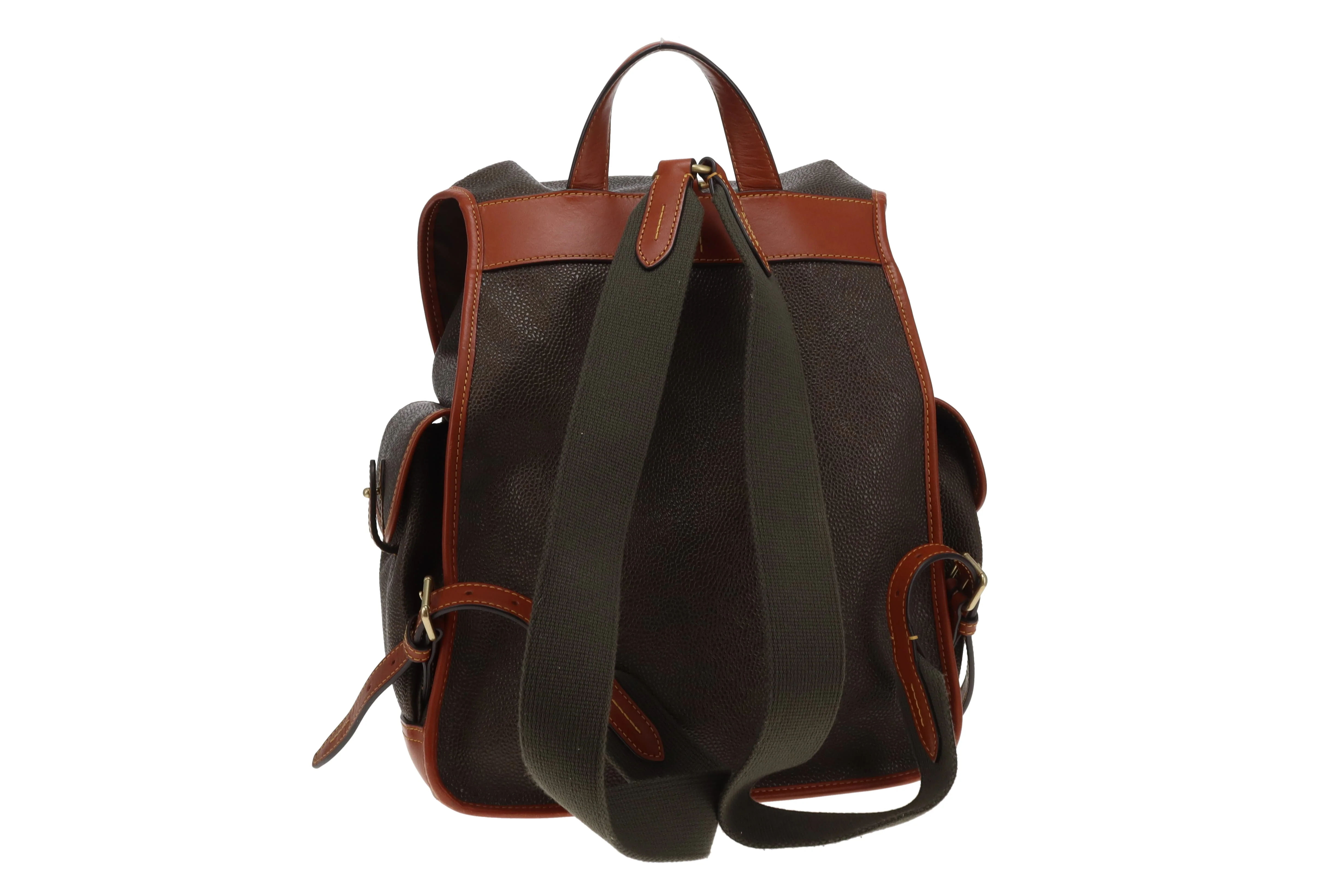 Mulberry Heritage Backpack Scotch Grain Mole and Cognac - Image 5