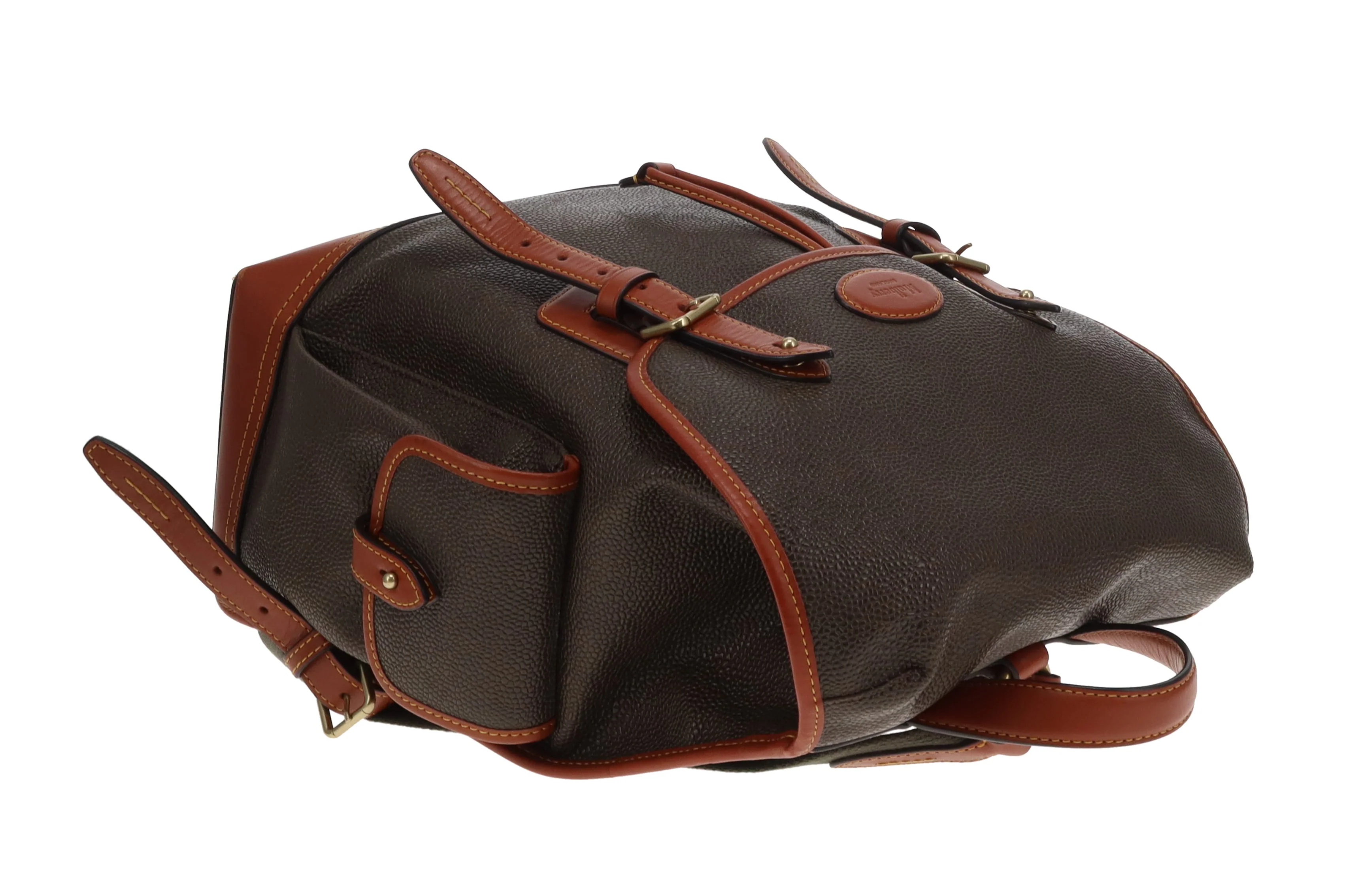 Mulberry Heritage Backpack Scotch Grain Mole and Cognac - Image 8