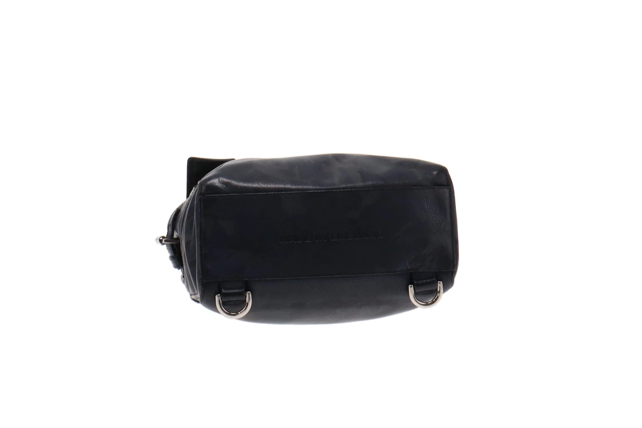 Mulberry Navy Camouflage Leather Cara Delevingne Backpack - Image 8