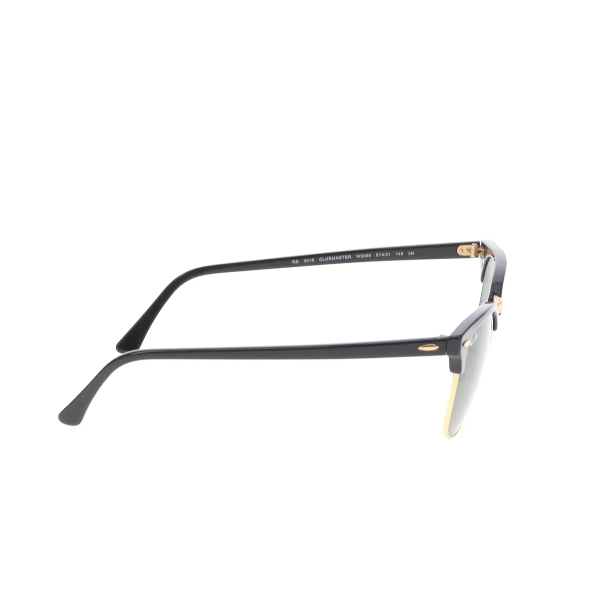 Ray-Ban Clubmaster Black/Gold - Image 5