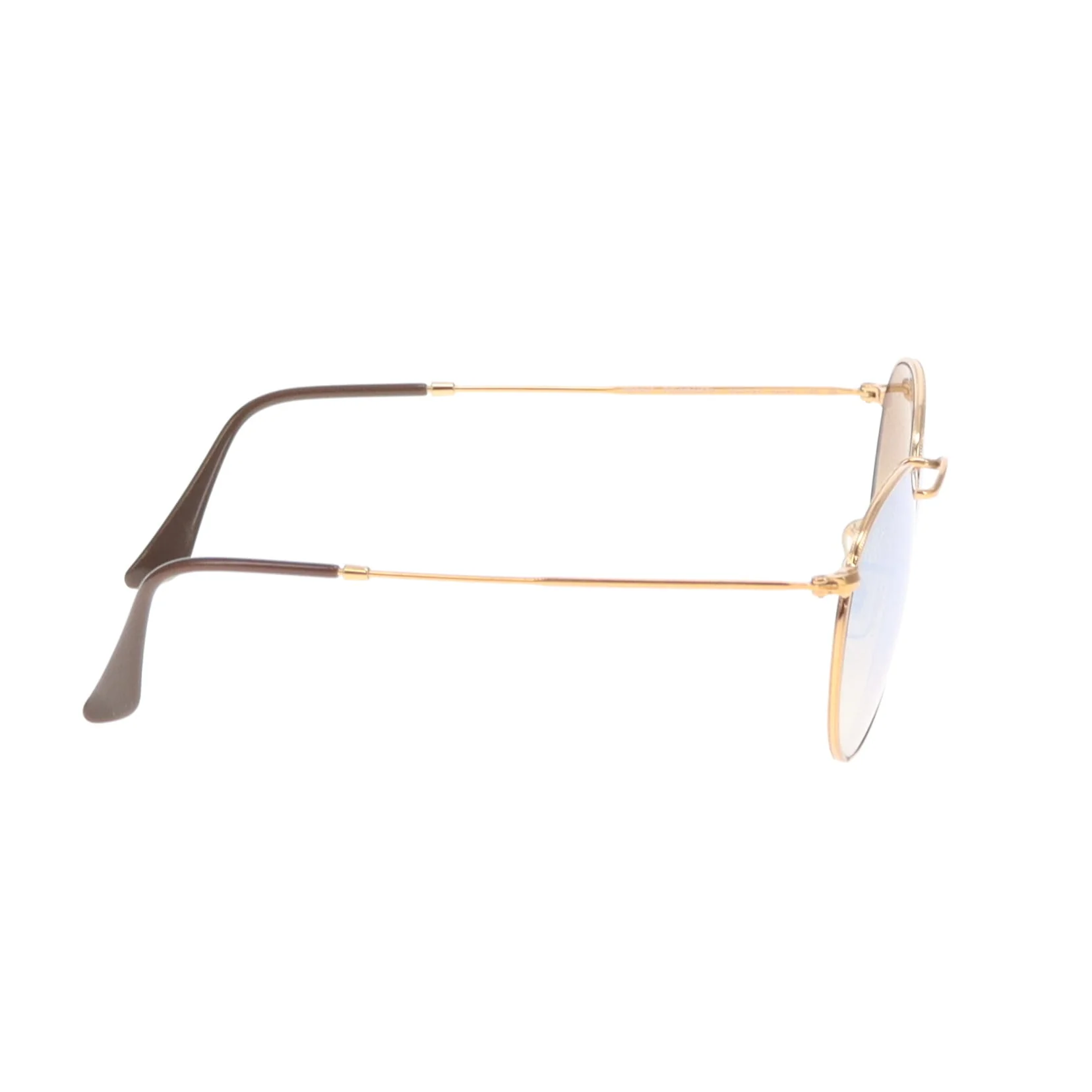 Ray-Ban Round Metal Sunglasses Mirrored Lens - Image 5