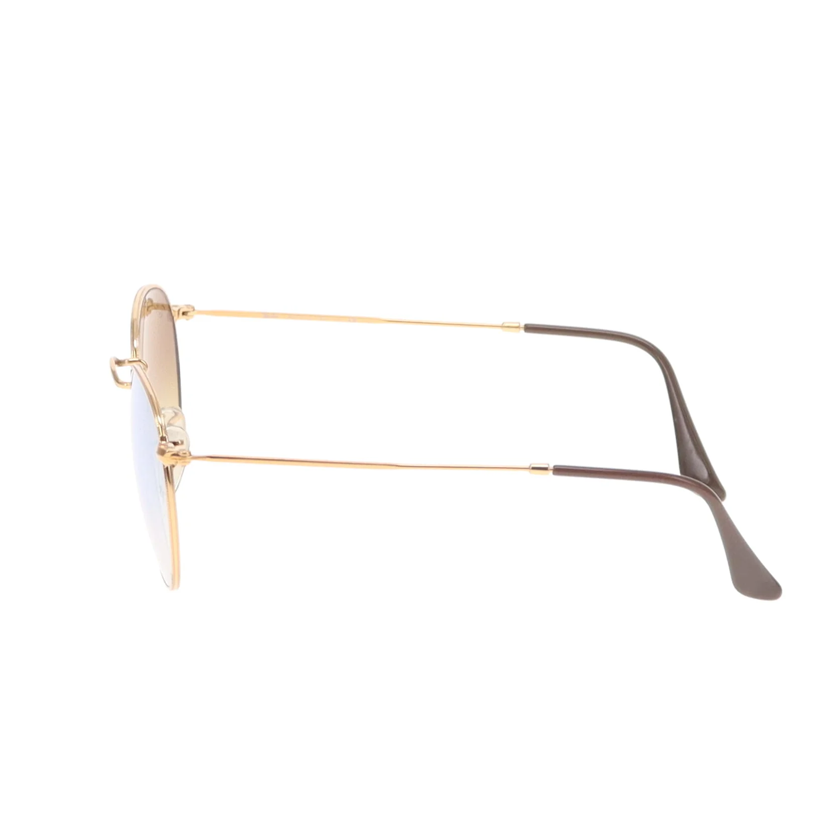 Ray-Ban Round Metal Sunglasses Mirrored Lens - Image 7