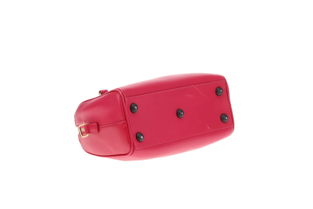 Saint Laurent Baby Duffel In Fuschia - Image 10
