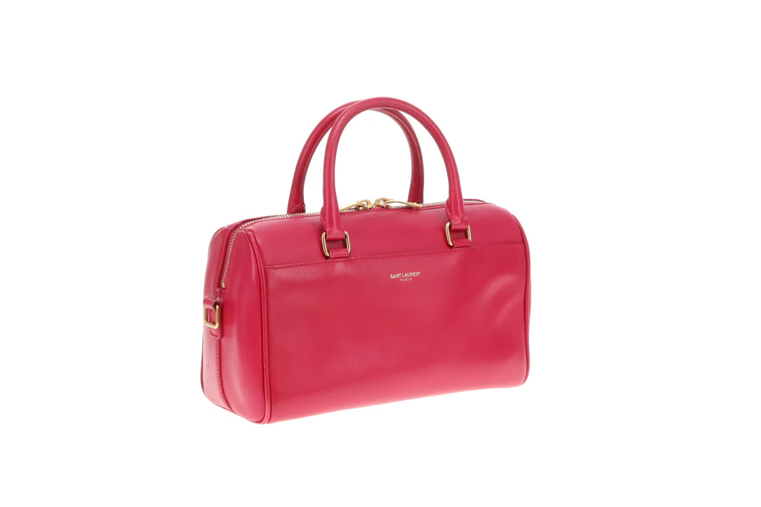 Saint Laurent Baby Duffel In Fuschia - Image 5