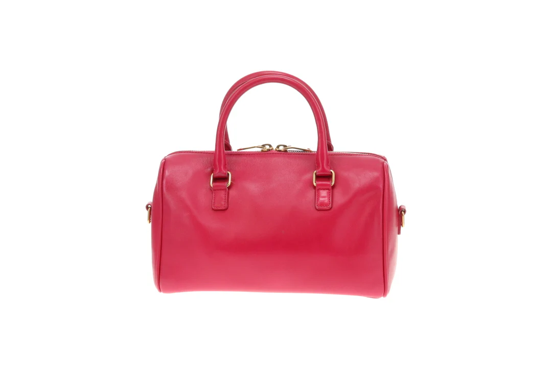 Saint Laurent Baby Duffel In Fuschia - Image 7