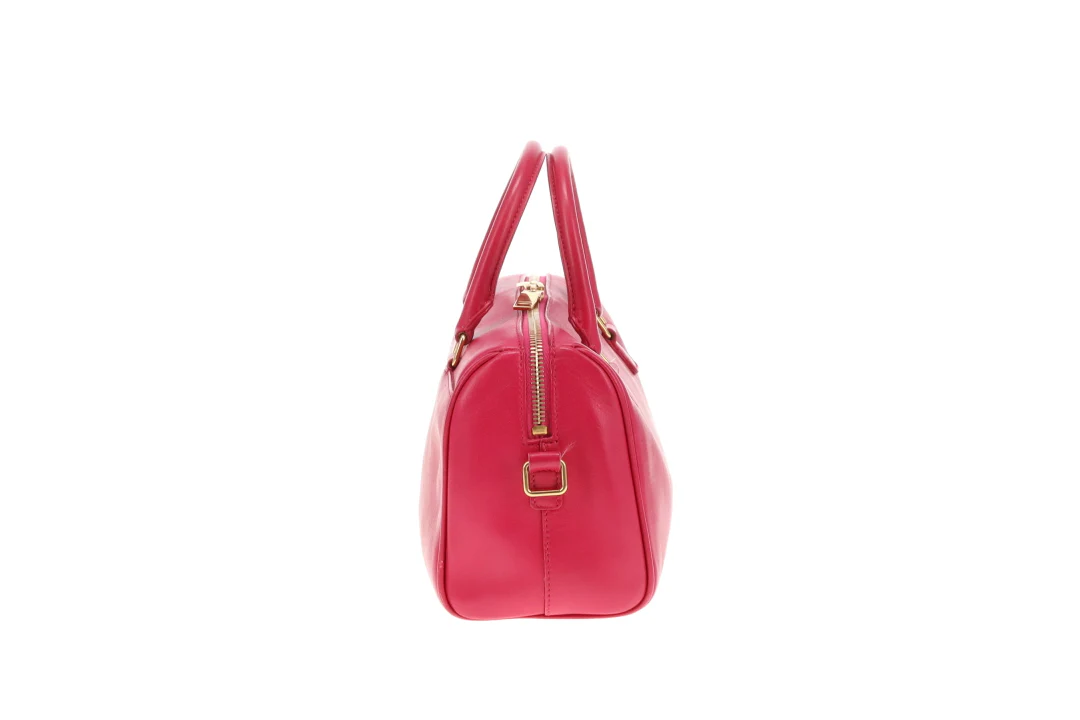 Saint Laurent Baby Duffel In Fuschia - Image 8