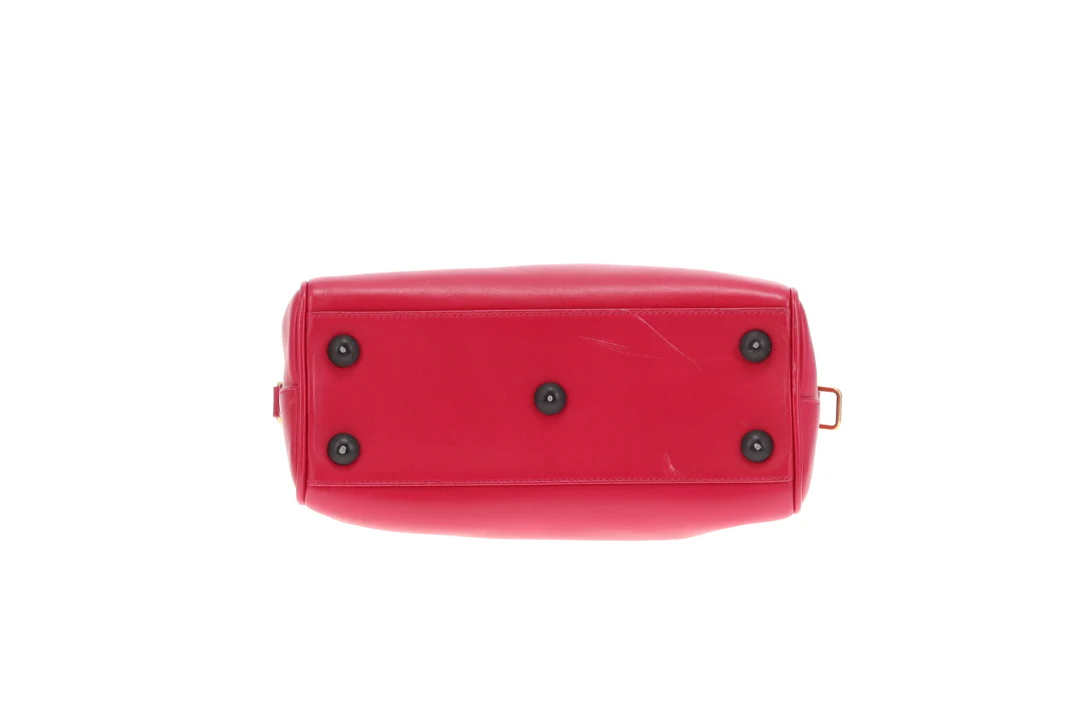 Saint Laurent Baby Duffel In Fuschia - Image 9