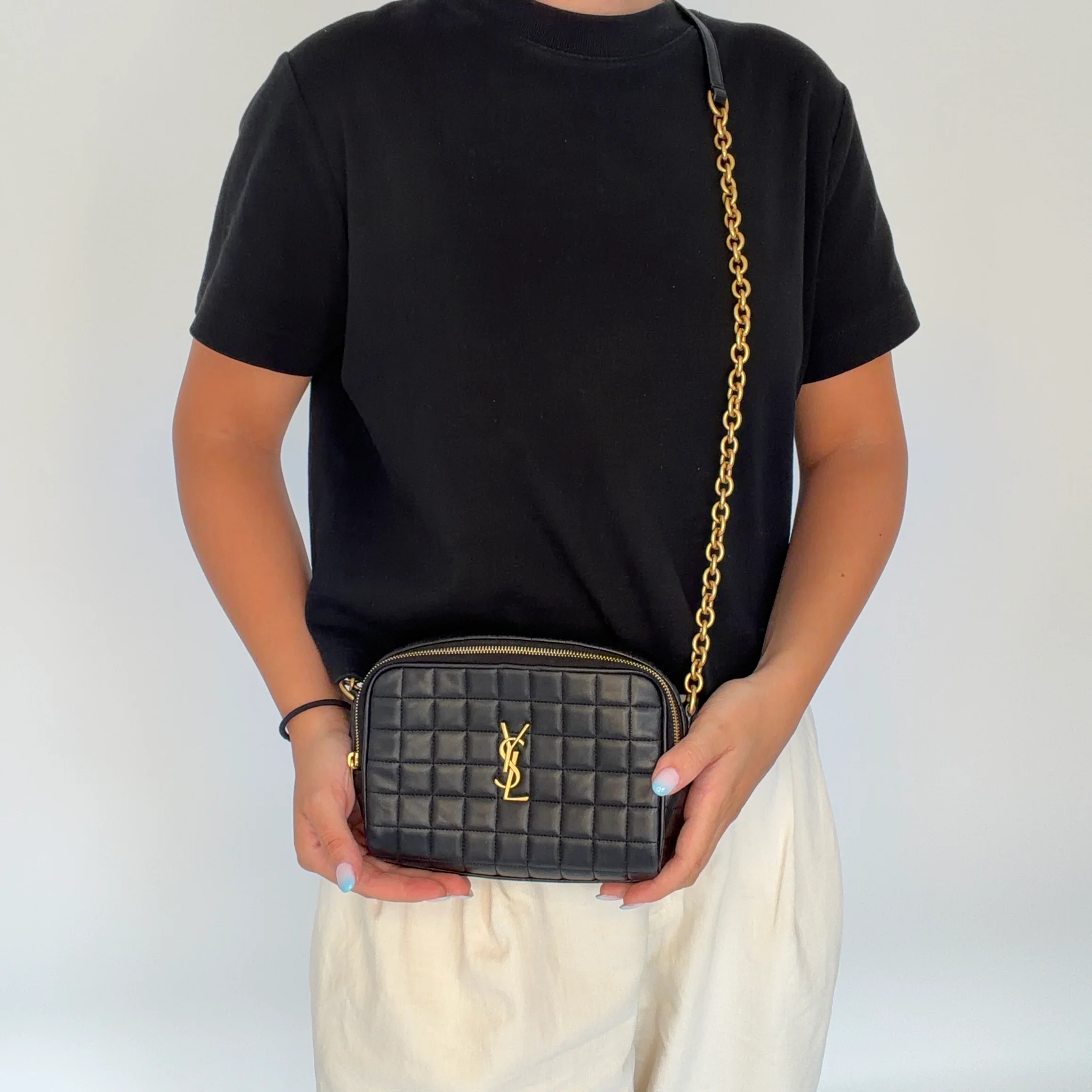 Saint Laurent Cassandre Mini Camera Bag - Image 2