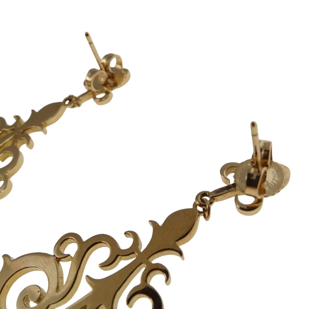 Tiffany & Co Enchant Chandelier Earrings 18k Gold - Image 4