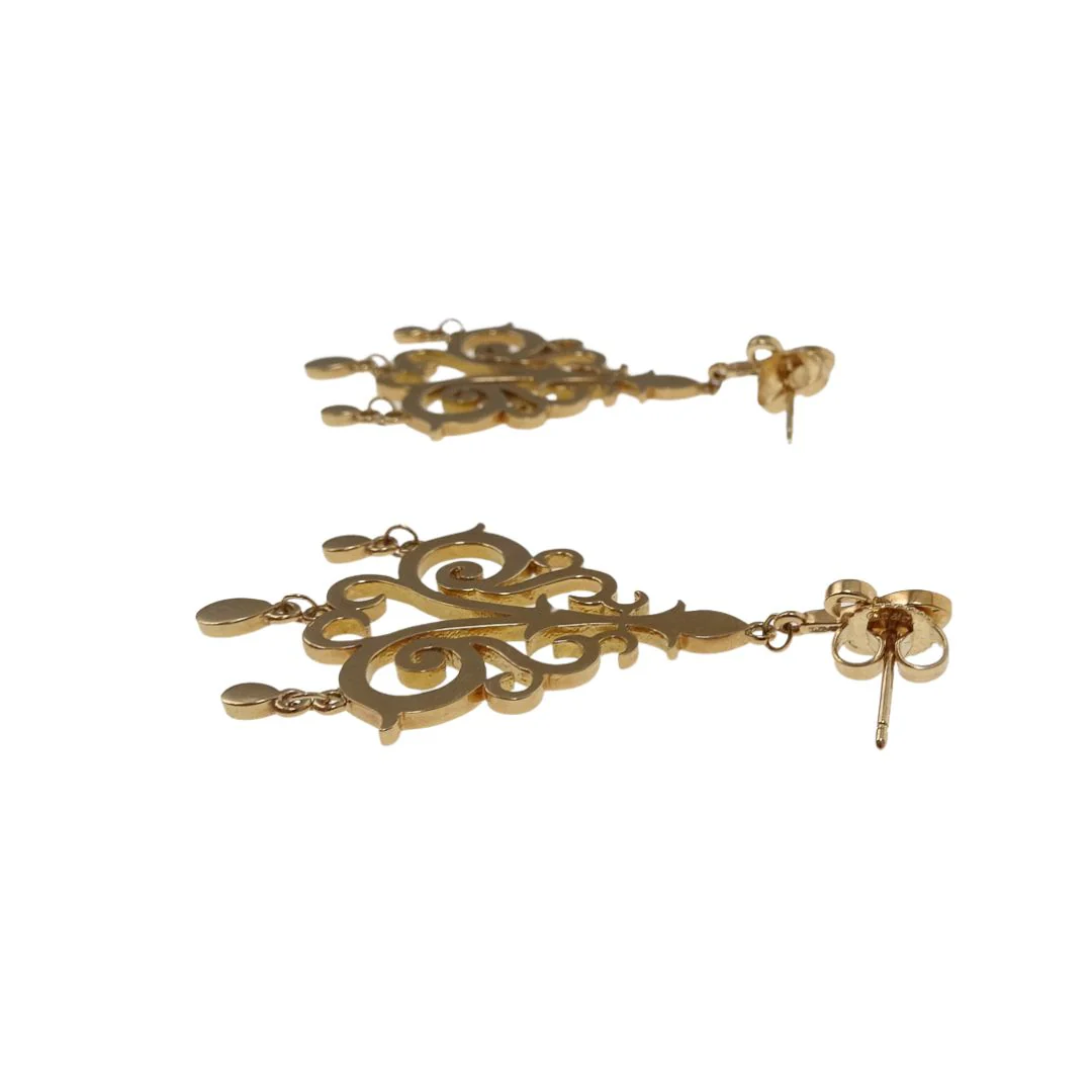 Tiffany & Co Enchant Chandelier Earrings 18k Gold - Image 6